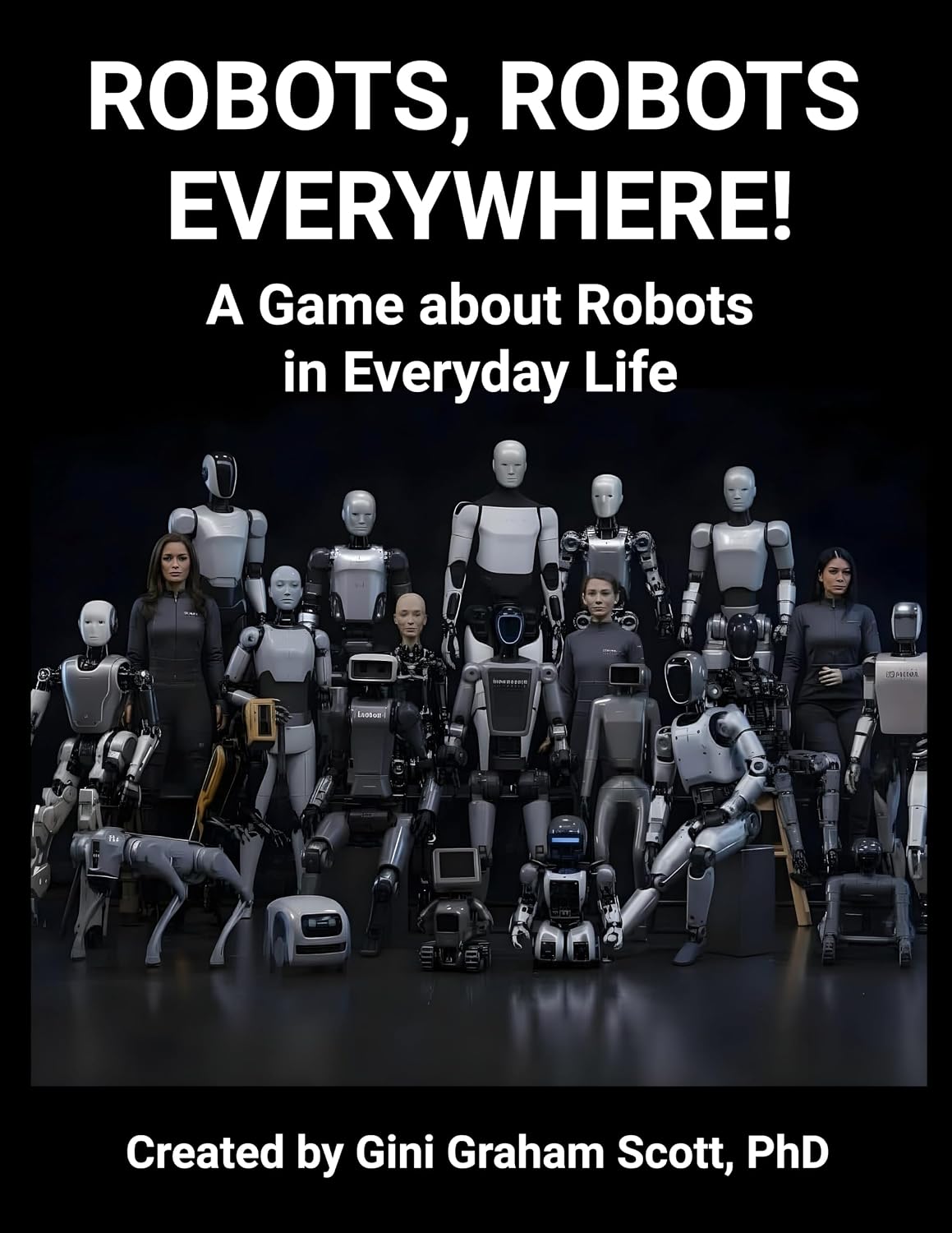 robots robots everywhere game book
